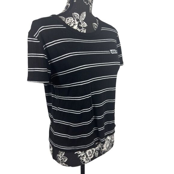 VANS Off The Wall - Stripe Pocket Tee - Women’s XL - Picture 2 of 5